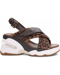 Ash - Dixie Bis Slingback Sandals - Lyst