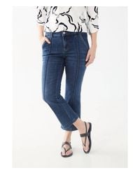 Fdj - Olivia Boot Crop Jeans - Lyst