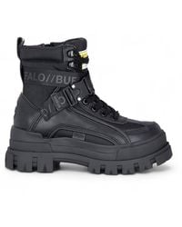 Buffalo - Chunky Platform High Ankle Combat Boots - Lyst