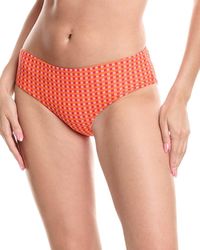 Sea Level - Checkmate Mid Bikini Bottom - Lyst