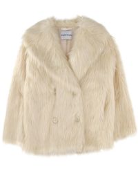 Stand Studio - Katalina Faux Fur Coat - Lyst