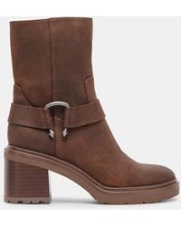 Dolce Vita - Camros Boots Cocoa Suede - Lyst