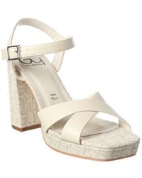 Byblos - Logo Sandal - Lyst