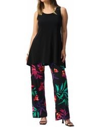 Joseph Ribkoff - Silky Knit Sleeveless Flared Tunic Top - Lyst