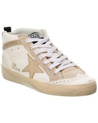 Golden Goose - Mid Star Leather & Suede Sneaker - Lyst
