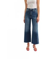 DAZE - Pleaser Uptown Wide Leg Jeans - Lyst