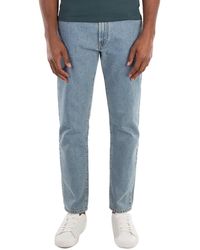 Moschino - Straight-Leg Cotton Denim Jeans - Lyst
