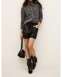 Ba&sh - Gilet Carla Reversible Knitted Cardigan - Lyst
