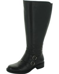 David Tate - Highland 18 Leather Round Toe Knee-high Boots - Lyst