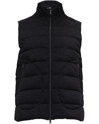 Herno - Zipped Down Vest Jacket With Pockets - Lyst