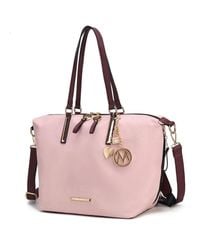 MKF Collection by Mia K - Layla Solid Tote + Backpack - Lyst