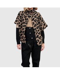 Alembika - Panthera Cozy Cropped Jacket - Lyst