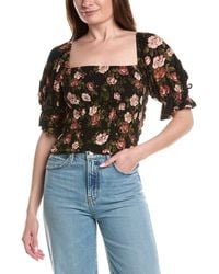 Saltwater Luxe - Elbow Sleeve Blouse - Lyst