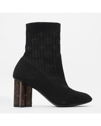 Louis Vuitton - Silhouette Ankle Boot Fabric - Lyst
