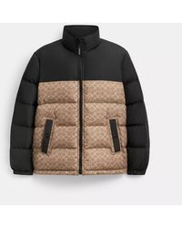 COACH - Signature Down Jacket - Lyst