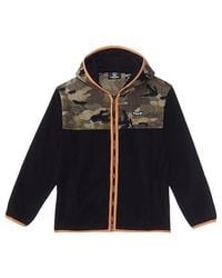 Volcom - Polar Jacket Boys Camouflage Fleece Full Zip Hooded Cozy Gbo22 - Lyst