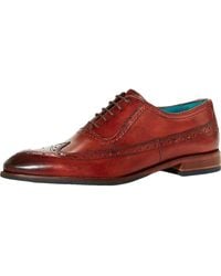 Ted Baker - Asonce Leather Oxford Wingtip Brogues - Lyst