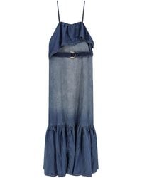 Pinko - Dress With Ruffles - Lyst