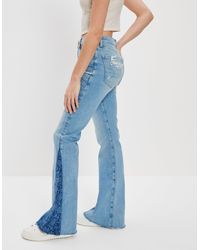 American Eagle Outfitters - Ae Ne(X)T Level Super High-Waisted Flare Jean - Lyst