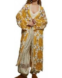 Pol - Long Crochet Cardigan - Lyst