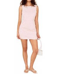MINKPINK - Sabina Tie Back Mini Dress - Lyst