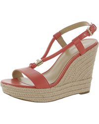 MICHAEL Michael Kors - Comfort Insole Manmade Wedge Sandals - Lyst