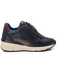 Xti - Leather Sneakers - Lyst