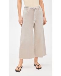 Closed - Lyna Wide Leg Cropped Jean - Lyst
