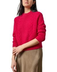 Lilla P - Mixed Stitch Alpaca & Wool-Blend Pullover - Lyst