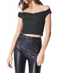 RTA - Jewel Off Shoulder Sweatshirt - Lyst