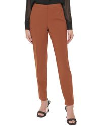 Calvin Klein - Highline Tapered Mid-rise Ankle Pants - Lyst