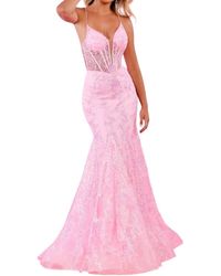 Rachel Allan - The Shannon Gown: Long Formal Prom Dress - Lyst