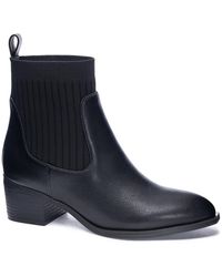 Cl By Laundry - Block Heel Slip On Booties - Lyst