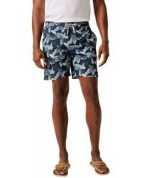 Johnnie-o - Half Elastic Surf Shorts - Lyst