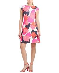 Natori - Short Sleeve Lotus Dress - Lyst