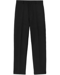 Jil Sander - Refined Wool Tailored Trousers - Lyst