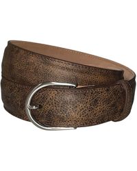 W. Kleinberg - Outlaw Calf Belt With Brushed Nickel Buckle - Lyst