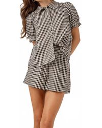 Sundays - Gingham Fuller Shorts - Lyst