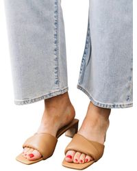 Billini - Puff Slide Heel Sandal - Lyst