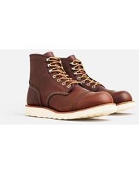 Red Wing - Iron Ranger Traction Tred 8088 Leather Cap Toe 6-Inch Ankle Boots - Lyst