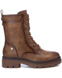 Xti - Combat Booties - Lyst