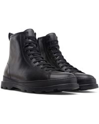 Camper - Brutus Leather Lug Sole Ankle Boots - Lyst