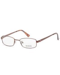 Guess - Rectangle Framed Glasses - Lyst