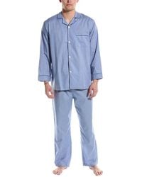 Brooks Brothers - 2pc Pajama Shirt & Pant Set - Lyst
