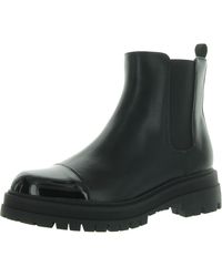Marc Fisher - Pietror Faux Leather Ankle Chelsea Boots - Lyst