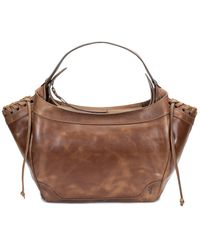 Frye - Mackenna Leather & Jute Shoulder Bag - Lyst