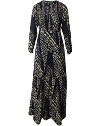 Ba&sh - Printed Long Sleeve Maxi Dress - Lyst