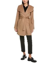 Tahari - Double Face Wool-Blend Coat - Lyst