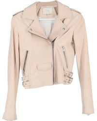 IRO - Newhan Zipped Biker Jacket - Lyst