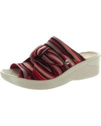 Bzees - Smile Bow Slip On Wedges - Lyst